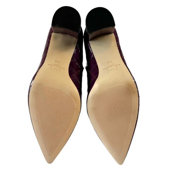 Marc Fisher LTD Croc Embossed Pointed Toe Bootie - Picture 9 of 13